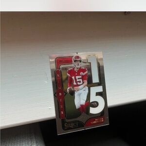 NFL Patrick Mahomes II Chiefs Plaque - Red and Black